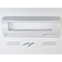 Ручка двери холодильника, универсальная, WL505, L200мм, белая