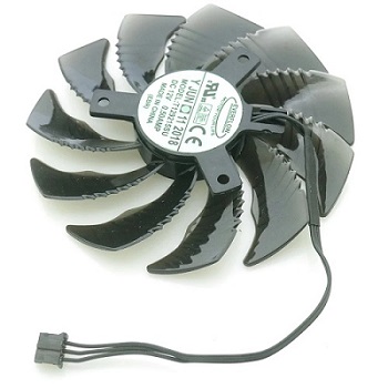 Вентилятор для видеокарты T129215SU 12V 0.50A шарик 4PIN Вентилятор для видеокарты T129215SU 12V 0.50A шарик 4PIN