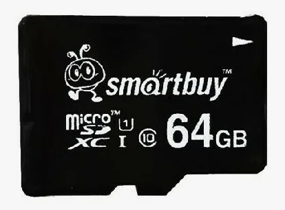 Карта памяти 64 Гб microSDXC Class10 Samsung MB-MC64GA/RU EVO PLUS 2 + adapter Карта памяти 64 Гб microSDXC Class10 Smartbuy