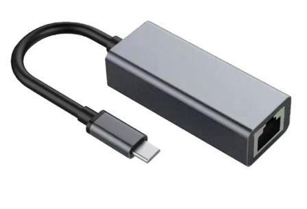Адаптер RJ45 - TYPE-C к сети Ethernet LAN, 100 Мбит/с для ПК Адаптер RJ45 - TYPE-C к сети Ethernet LAN, 100 Мбит/с для ПК