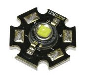 Светодиод  3W белый 5500K  STAR LXHL-LW3C Lumileds 