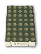 Матрица светодиодная красная 5мм 5х8  60.8 х 37.6мм PARA LIGHT C-5580SRUG