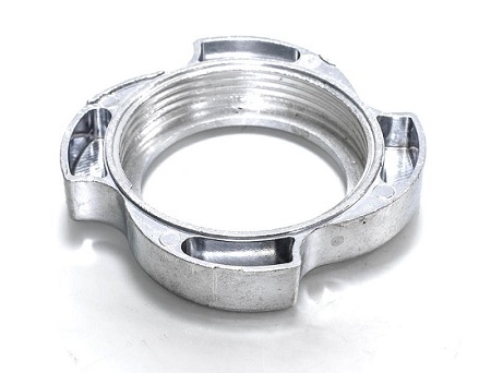 Диаметр внешний по резьбе -60мм, диаметр выходного отверстия -50мм. Гайка мясорубки, для Moulinex, Tefal, SS-989842, MS015