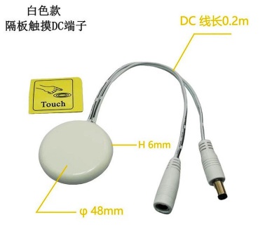 Выключатель сенсорный 12-24v DC, расстояние до 2 см., ток коммутации 5А с диммером Выключатель сенсорный 12-24v DC, расстояние до 2 см., ток коммутации 5А с диммером