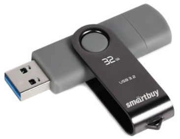 Флеш-диск 32 Гб Smartbuy Twist Dual USB3.0/Type-C фото 2 Флеш-диск 32 Гб Smartbuy Twist Dual USB3.0/Type-C фото 2