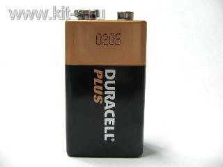 Батарейка DURACELL 6LR61 (Крона) фото 2