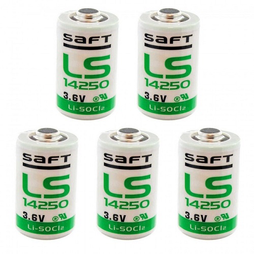 SAFT LS 14250 Li (1/2AA) (счётчики,весы,кассы,кодов.замки)