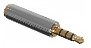 Переходник 2,5 гнездо - 3,5 штекер 4-pin стерео Ni-Gold высококачественный Переходник 2,5 гнездо - 3,5 штекер 4-pin стерео Ni-Gold высококачественный