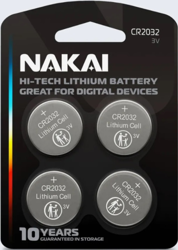 Батарейка NAKAI CR2032