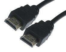 Шнур HDMI штекер - HDMI штекер 0,5м пластик GOLD 1.4 Blu-ray DAYTON