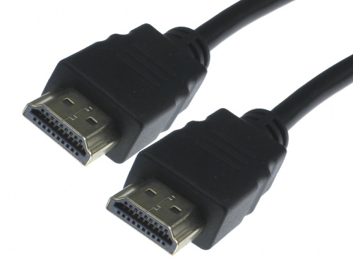 Шнур HDMI штекер - HDMI штекер 0,5м пластик GOLD 1.4 Blu-ray DAYTON 7-1001\0024 фото 2