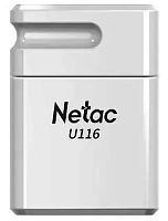 Флеш-диск  64 Гб Netac U116 mini белая