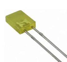 Светодиод 5х2хмм желтый корпус желто-прозрачный прямоугольный