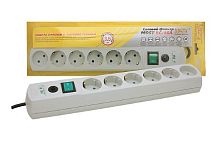 Фильтр сетевой MOST ACTIVE А16 (4з+2))роз. 16А 1,6м  черный