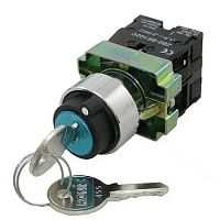 Выключатель с ключом, 2-х позиц., 3SA8-BG25, 3A 240V, NO+NC