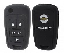 Чехол брелока Chevrolet  KB-L151 (5-кнопки) выкидной ключ