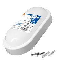 Светильник Овал СПП 12W 970Lm 6500K IP65 178х85х40мм IONICH