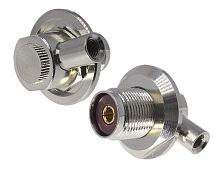 Разъем UHF гнездо на корпус фланец круг RG-58 (PL)