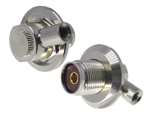 Разъем UHF гнездо на корпус фланец круг RG-58 (PL)