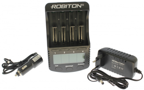 Зарядное устройство для Ni-MH, Ni-Cd и Li-Ion аккумуляторов ROBITON MasterCharger Pro 