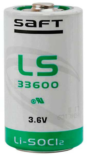Батарейка SAFT LS 33600 Li (D) (счётчики,весы,кассы,кодов.замки) фото 2