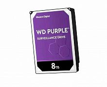 Жесткий диск Purple WD80PURX, 8Тб  Жесткий диск 3.5" 8Тб SATA 3.0 