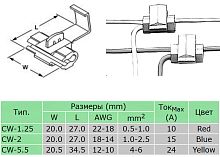 Соединитель проводов (Скотчлок CW-1.25 красный)
