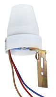 Фотореле уличного освещения 10А 220v 4400Вт IP44 (белый конус) Smartbuy  sbl-fr-601
