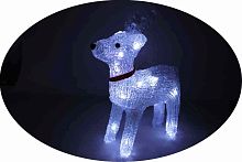 Гирлянда фигура "Олень", 30  см , прозрачная с подсветкой LED-30