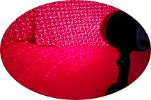 Цветомузыка лазерная точки R+G, УЛИЧНАЯ большая,синий корпус, с пультом ДУ