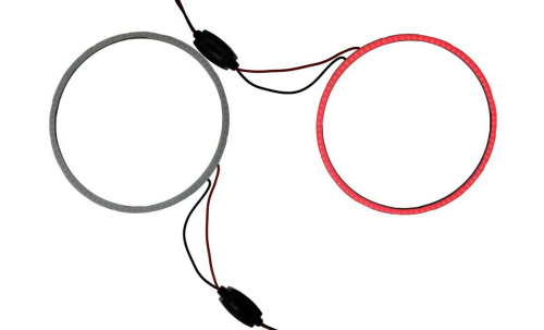 Кольцо LED 120мм (12-24V), при 12в-190ма, КРАСНОЕ, цена за 1 шт., в блистере- 2шт.