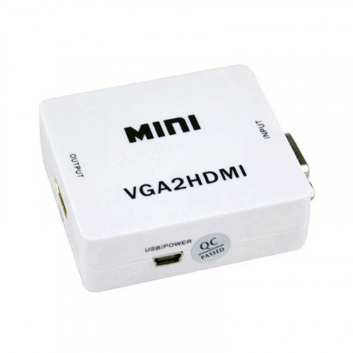 Конвертер-видео VGA + 3,5 -> HDMI  (АЦП) 5-982  Толм Гл