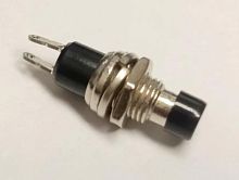 Кнопка OFF-(ON) 2P 0.5A 250v, авто черная