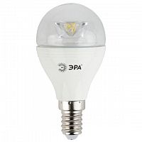 Лампа Е14 Р45 7W 4000К Прозрачная ЭРА
