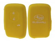 Чехол брелока Subaru  KB-L189 (3-кнопки)(Ж)SMART