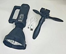 Фонарь прожектор светодиодный аккумуляторный MULTIFUNCTIONAL SEARCHLIGHT W590 + тренога + USB