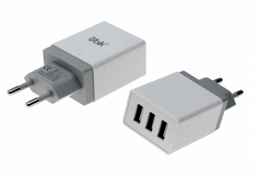 БП 3*USB 3.4A UBIK UHS33W