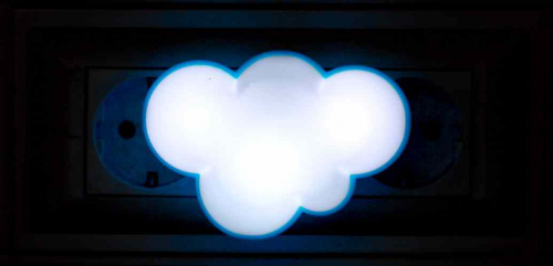 Светильник LED ЭРА ночник NN-605 Облако 0,5w фото 3