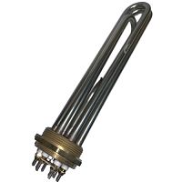 ТЭН водонагревателя, 6000W, резьба 57мм, нержав., 380V