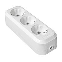 Колодка "Универсал" 3 розетки з/к 161404