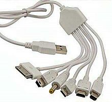Шнур USB power & DATA Link  (Шнур для мобильных устройств Universal USB power & DATA Link) 94167
