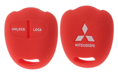 Чехол брелока Mitsubishi OutlanderKB-L126(2-кнопки)(К)( на ключ Pajero