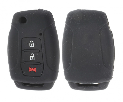 Чехол брелока NO NAME  KB-L000 (3-кнопки в ряд) выкидной ключ