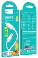 Шнур USB A штекер - Type-C штекер 1м 3А силикон Hoco X122