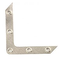 Уголок оконный, 1.2 мм, 100 х 100 мм, цинк (46515)