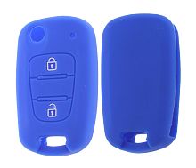 Чехол брелока Kia  KB-L099 (2-кнопки)(С) выкидной ключ K2, K5,Sportage