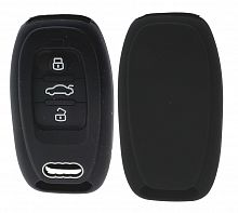 Чехол брелока Audi  KB-L165 (3-кнопки)(Ч)SMART 