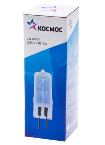 Лампа G6.35 50W 230v  КОСМОС JD фото 3