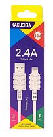 Шнур USB A штекер - Lightning 1,2м 2,4A Kakusiga KSC-710 