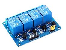 Модуль реле 4-канальный 5v, выход 220v 10A,  опторазвязка